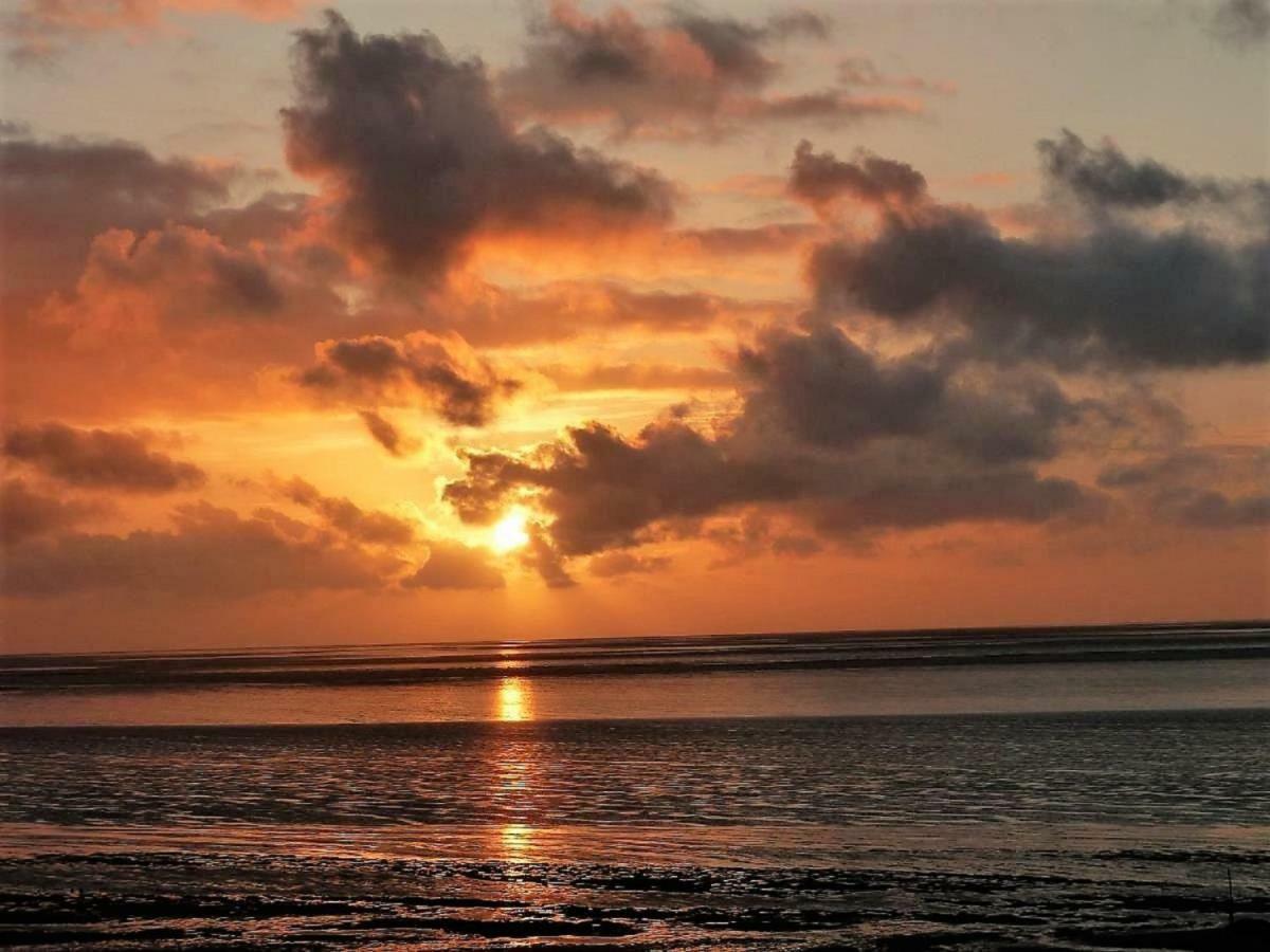 Am Sahlenburgerstrand Whg 31 Seesicht Cuxhaven Buitenkant foto